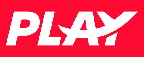 Logo for the airline PLAY